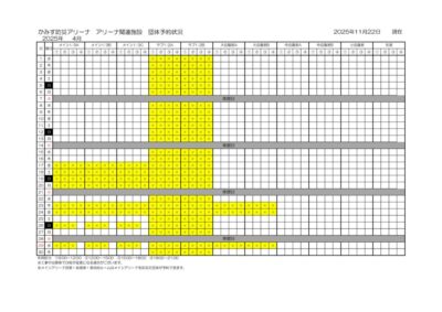 thumbnail of 2026年度４月アリーナ
